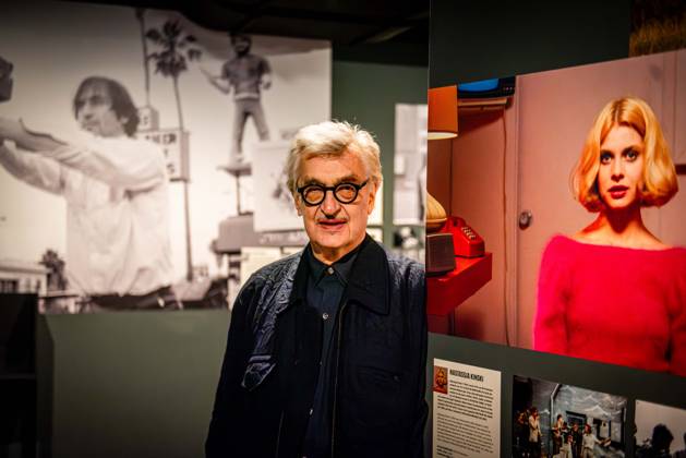10.3.2026 xesx Frankfurt am Main, Filmmuserum W.I.M. Im Lauf der Zeit Â­ Eine Wim Wenders Ausstellung Bild zeigt Wim Wenders im Filmmuserum vor der Austellungseröffnung