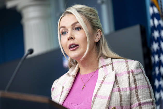 White House Press Secretary Karoline Leavitt speaks during a press briefing at the White House in Washington, DC on Tuesday, March 10, 2026.  WAP20260310303 BONNIExCASH