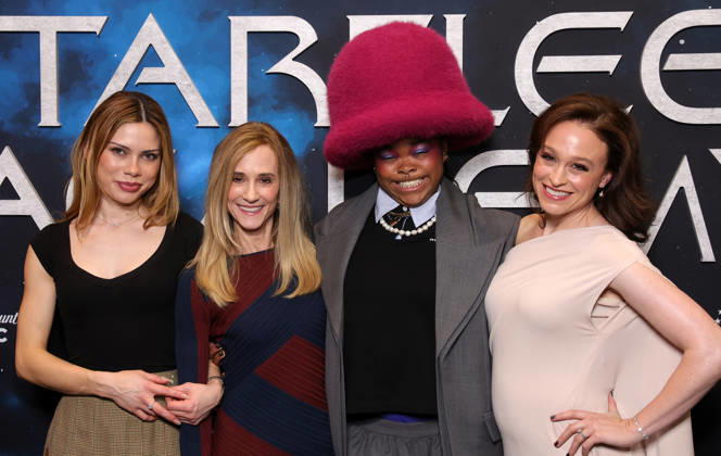 Los Angeles Premiere Of Paramount+ s Star Trek: Starfleet Academy 10 March 2026 . Los Angeles, California -Bella Shepard, Holly Hunter, Kerrice Brooks, Noga Landau At The Los Angeles Premiere Of Paramount+ s Star Trek: Starfleet Academy held at Linwood Dunn Theater in Los Angeles., Credit:Sadou Faye Avalon United States, CA, Los Angeles, Linwood Dunn Theater Copyright: xSadouxFayex xAvalonx 1081890263