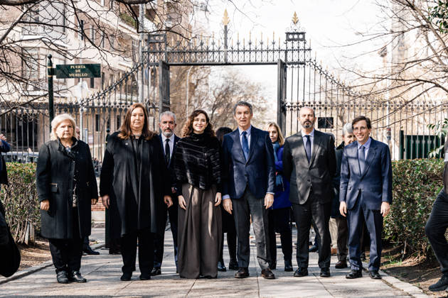 The President of the Community of Madrid, Isabel Díaz Ayuso c , the Mayor of Madrid, José Luis Martínez Almeida d , the President of the Association of Victims of Terrorism, Maite Araluce 2i , and the President of the PP, Alberto Núnez Feijóo c , attend the event to commemorate the European Day for the Victims of Terrorism with a special remembrance of the 22nd anniversary of 11M, a March 11, 2026, in Madrid Spain Today, March 11, 2026, marks the 22nd anniversary of the 11M attacks, the largest terrorist attack in the history of Spain On March 11, 2004, ten parcel bombs exploded in four trains on the Madrid commuter train network on the Alcalá de Henares-Atocha line, killing 193 people and injuring more than 2,000 others 11 MARCH 2026 Carl Copyright: xCarlosxLujanx 7357438