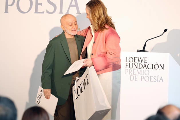 Hugo Mujica and Leonor Pataki collect the XXXVIII Loewe Poetry Prize The poet Hugo Mujica during the presentation of the XXXVIII Loewe Poetry Prize, on March 11, 2026, in Madrid Spain POETRY PRIZES LOEWE PRIZE Ángel Díaz Brin Madrid Madrid Madrid Spain Copyright: xÃngelxDiazxBrinasx 7357870