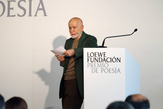 Hugo Mujica and Leonor Pataki collect the XXXVIII Loewe Poetry Prize The poet Hugo Mujica during the presentation of the XXXVIII Loewe Poetry Prize, on March 11, 2026, in Madrid Spain POETRY PRIZES LOEWE PRIZE Ángel Díaz Brin Madrid Madrid Madrid Spain Copyright: xÃngelxDiazxBrinasx 7357872