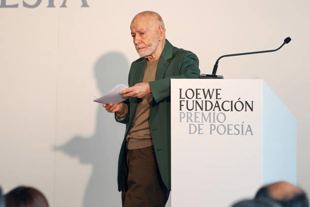 Hugo Mujica and Leonor Pataki collect the XXXVIII Loewe Poetry Prize The poet Hugo Mujica during the presentation of the XXXVIII Loewe Poetry Prize, on March 11, 2026, in Madrid Spain FAMOSOSOS POETRY Ángel Díaz Brin Madrid Madrid Madrid Spain Copyright: xÃngelxDiazxBrinasx 7358328