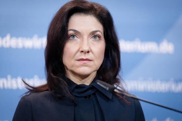Katherina Reiche, Bundesministerin für Wirtschaft und Energie, BMWE Spitzengespräch Bündnis Zukunft, Katherina Reiche, Bundesministerin für Wirtschaft und Energie, BMWE, Berlin, Pressestatement Berlin Berlin GER