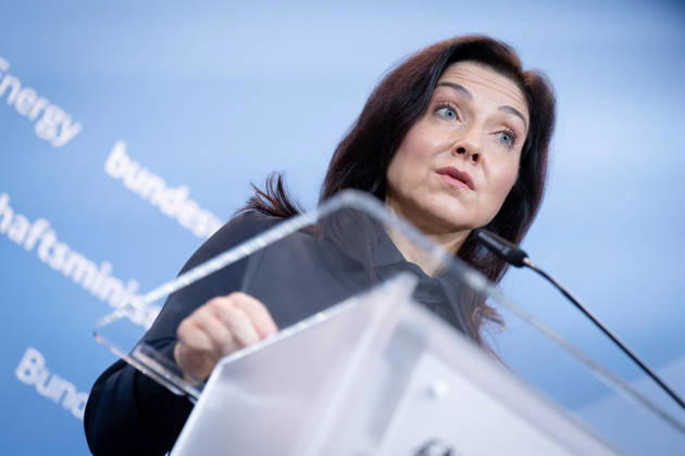 Katherina Reiche, Bundesministerin für Wirtschaft und Energie, BMWE Spitzengespräch Bündnis Zukunft, Katherina Reiche, Bundesministerin für Wirtschaft und Energie, BMWE, Berlin, Pressestatement Berlin Berlin GER