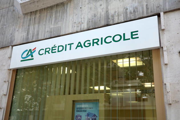Bank Branch Signs In Palermo A sign of Credit Agricole is seen on a bank branch in Palermo, Italy, on March 12, 2026. Palermo Italy  Copyright: xCristianxBonavirix originalFilename: bonaviri-bankbran260312_npEEZ.jpg