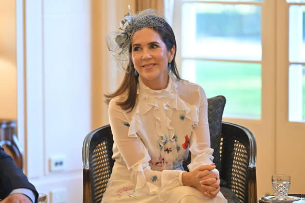DENMARK ROYALS AUSTRALIA VISIT, Denmark s Queen Mary during a Ceremonial Welcome at Government House in Canberra, Sunday, March 15, 2026. ( NO ARCHIVING CANBERRA AUSTRALIAN CAPITAL TERRITORY AUSTRALIA Copyright: xMICKxTSIKASx 20260315125429901822