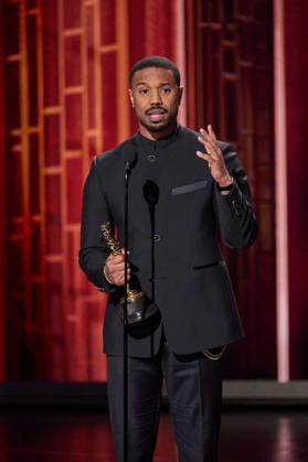 March 15, 2026, Hollywood, California, USA: Michael B. Jordan accepts the Oscar for Actor in a Leading Role during the live ABC Telecast of the 98th Oscars at the Dolby Theatre at Ovation Hollywood on Sunday. Hollywood USA  - ZUMAz03_ 20260315_zah_z03_108 Copyright: xTraexPattonx