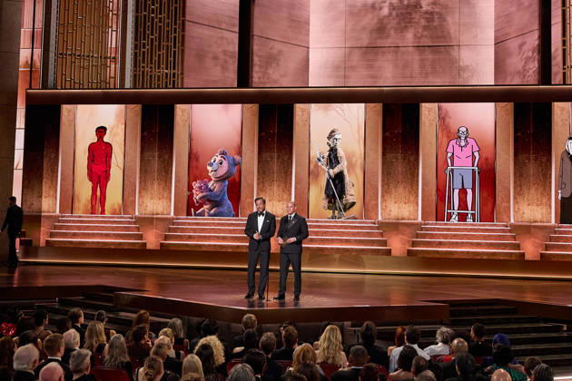 98th Oscars, Academy Awards Will Arnett and Channing Tatum present the Oscar for Animated Feature Film during the 98th Oscars at the Dolby Theatre at Ovation Hollywood on Sunday, March 15, 2026., Credit:Trae Patton The Academy Avalon United States of America, CA, Hollywood, Dolby Theater Copyright: xTraexPattonx xThexAcademyx xAvalonx 1083387859