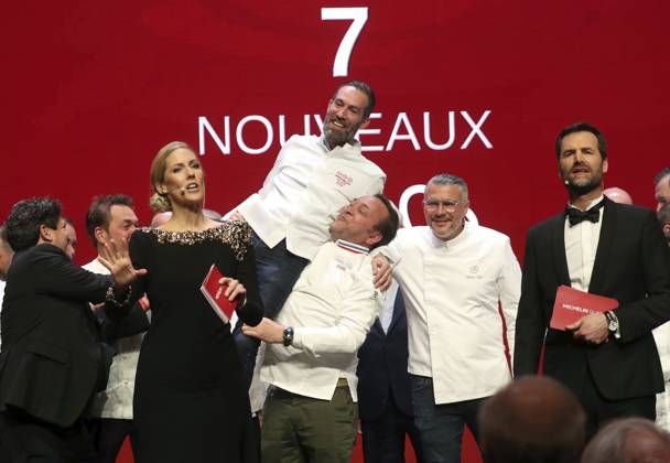 CEREMONIE GUIDE MICHELIN PHOTOPQR NICE MATIN Jean François Ottonello Monaco 16 03 2026 CEREMONIE GUIDE MICHELIN France et Monaco au Grimaldi Forum de Monaco Nouveau chef 3 etoiles, Michael Arnoult Les Moranieres a Jongieux the 2026 Michelin Guide award winners ceremony in Monaco on March 16, 2026 Monaco France  Copyright: xPHOTOPQR NICExMATIN MAXPPPxJeanxFrançoisxOttonellox 20260316NIM5383 20260316NIM5383