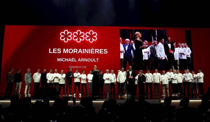 CEREMONIE GUIDE MICHELIN PHOTOPQR NICE MATIN Jean François Ottonello Monaco 16 03 2026 CEREMONIE GUIDE MICHELIN France et Monaco au Grimaldi Forum de Monaco les chefs 3 etoiles the 2026 Michelin Guide award winners ceremony in Monaco on March 16, 2026 Monaco France  Copyright: xPHOTOPQR NICExMATIN MAXPPPxJeanxFrançoisxOttonellox 20260316NIM5404 20260316NIM5404