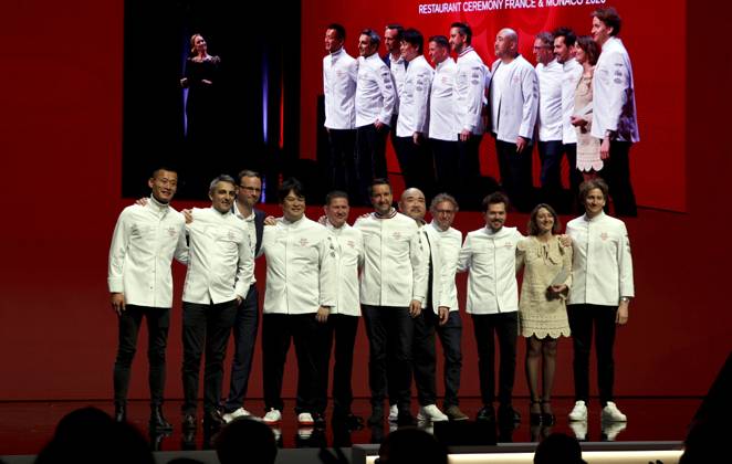 CEREMONIE GUIDE MICHELIN PHOTOPQR NICE MATIN Jean François Ottonello Monaco 16 03 2026 CEREMONIE GUIDE MICHELIN 2026 France et Monaco au Grimaldi Forum de Monaco les nouveaux 2 etoiles the 2026 Michelin Guide award winners ceremony in Monaco on March 16, 2026 Monaco France  Copyright: xPHOTOPQR NICExMATIN MAXPPPxJeanxFrançoisxOttonellox 20260316NIM5430 20260316NIM5430