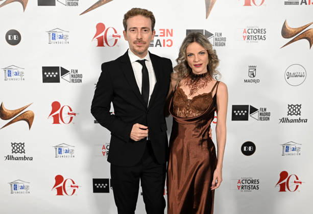 Photocall of the 34th edition of the Actors and Actresses Union Awards Vícto Clavijo and Carolina Bona pose at the photocall of the 34th edition of the Actors and Actresses Union Awards, on March 16, 2026, in Madrid Spain The Union Awards have a characteristic that makes them unique and special, as they are the vote of the profession, being the Unions own membership who chooses the winners from among all his companeros and companeras 16 MARCH 2026 José Madrid Madrid Madrid Spain Copyright: xJosà xOlivax 7372315