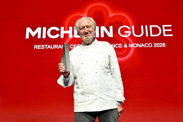 Chef Pierre Gagnaire received the Chef Mentor award Michelin Star Awards Ceremony 2026 at the Grimaldi Forum in Monaco on March 16, 2026 1 star, 7 new 2 stars and 1 new 3 star for the 2026 edition Bruno Bebert Bestimage Michelin Star Awards Ceremony 2026 at the Grimaldi Forum in Monaco on March 16, 2026 Monaco Monaco Monaco  Copyright: xBrunoxBebertx xBestimagexBrunoxBebertx xBestimagex