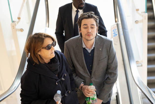 Trial of Alain Delon s children - Paris AJ Alain-Fabien Delon pictured during trial of Famous French actor Alain Delon s sons sued for defamation by their sister Anouchka Delon at the Tribunal de Paris courthouse in Paris, France on March 17 2026. Photo by Alexis Jumeau ABACAPRESS.COM Paris France Copyright: xJumeauxAlexis ABACAx