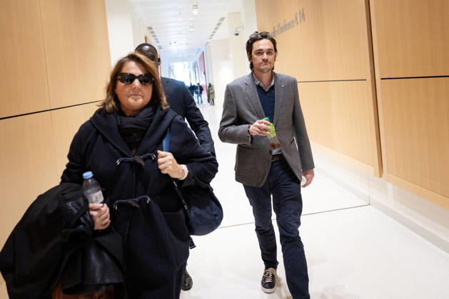 Trial of Alain Delon s children - Paris AJ Alain-Fabien Delon pictured during trial of Famous French actor Alain Delon s sons sued for defamation by their sister Anouchka Delon at the Tribunal de Paris courthouse in Paris, France on March 17 2026. Photo by Alexis Jumeau ABACAPRESS.COM Paris France Copyright: xJumeauxAlexis ABACAx