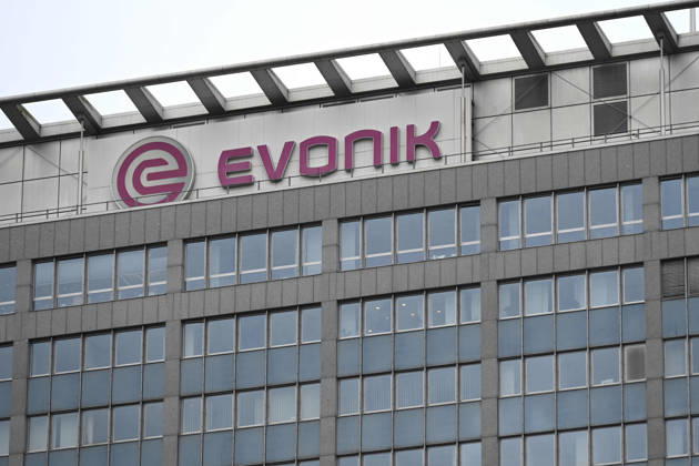 Die Konzernzentrale von EVONIK in Essen, Aussenansicht, Hochhaus, Glaspapalast, , Essen,17.03.2026.