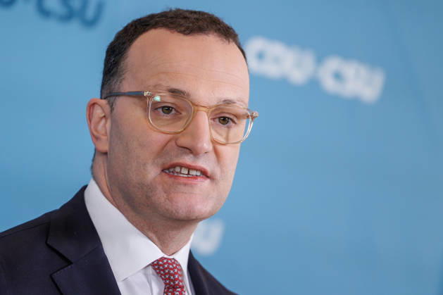 Statement vor den Fraktionssitzung der CDU CSU Jens Spahn, Fraktionsvorsitzender der CDU CSU im Bundestag, spricht während eines Statement vor der Fraktionssitzung am 17.03.2026 in Berlin. Berlin Berlin Deutschland Reichstag