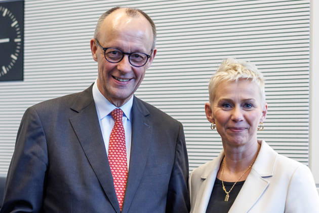 Fraktionssitzung CDU CSU Friedrich Merz (CDU), Fraktionsvorsitzender, bei einer Fraktionssitzung am 17.03.2026 in Berlin. Berlin Berlin Deutschland Bundestag