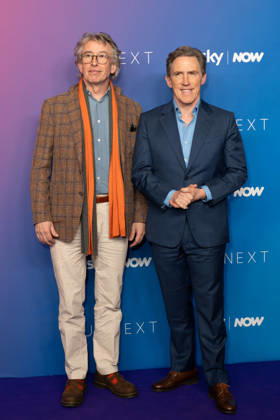 London, red carpet arrivals for Sky Up Next 2026 at Freemasons Hall. Pictured: Steve Coogan and Rob Brydon. Copyright: xcristinaxmasseix xipa-agency.netx xx IPA_Agency_IPA73113881