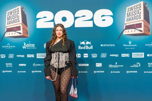 19 03 2026, Zurich, Hallenstadion , Swiss Music Awards 2026, Miss C-Line (Artist Award) Zurich Hallenstadion Zurich Switzerland Copyright: xJustPictures.ch PascalxvonxBürenx jp-en-PaVoB-Pavo_Fotografie-05203