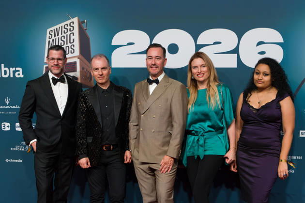 19 03 2026, Zurich, Hallenstadion , Swiss Music Awards 2026, Löwe Lukas Speiser, Roland Brack, Anja Graf Zurich Hallenstadion Zurich Switzerland Copyright: xJustPictures.ch PascalxvonxBürenx jp-en-PaVoB-Pavo_Fotografie-06104