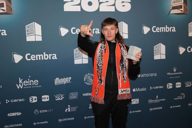 19. Swiss Music Awards 2026 Verleihung der 19. Swiss Music Awards am 19.03.2026 im Hallenstadion Zürich. Kanton Zürich, Schweiz.
