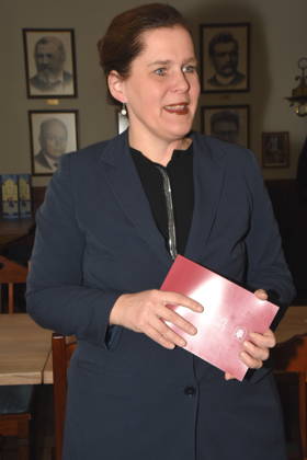 Verena Dietl Buergermeisterin Muenchen 20.03.2026 Weisses Braeuhaus im Tal Verleihung des Helmut-Stegmann-Nachwuchs-Foerderpreises fuer Sportjournalismus. Mit dem vom Verein Muenchner Sportjournalisten verliehenen Preis werden jungeJournalist -nnen ausgezeichnet, die sich durch besondere Leistungen in der Muenchner Sportberichterstattung hervorgetan haben. Foto Muenchen