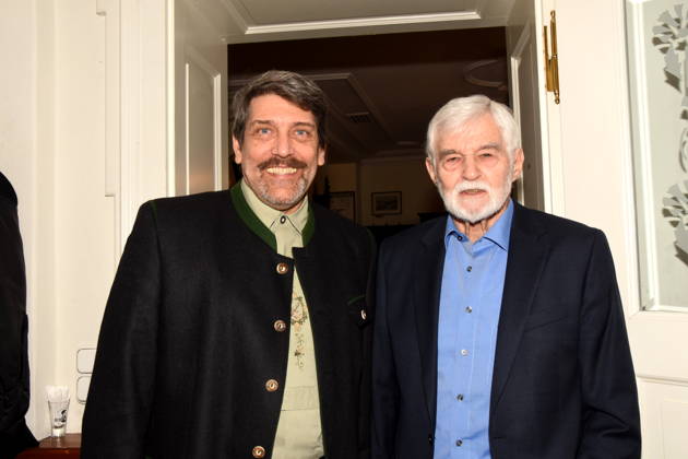 Thomas Walz 1. Vorsitzender Verein Muenchner Sportjournalisten Hans Eiberle Stegmann Preis Organisator Muenchen 20.03.2026 Weisses Braeuhaus im Tal Verleihung des Helmut-Stegmann-Nachwuchs-Foerderpreises fuer Sportjournalismus. Mit dem vom Verein Muenchner Sportjournalisten verliehenen Preis werden jungeJournalist -nnen ausgezeichnet, die sich durch besondere Leistungen in der Muenchner Sportberichterstattung hervorgetan haben. Foto Muenchen