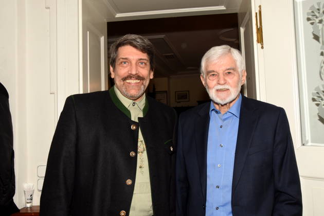 Thomas Walz 1. Vorsitzender Verein Muenchner Sportjournalisten Hans Eiberle Stegmann Preis Organisator Muenchen 20.03.2026 Weisses Braeuhaus im Tal Verleihung des Helmut-Stegmann-Nachwuchs-Foerderpreises fuer Sportjournalismus. Mit dem vom Verein Muenchner Sportjournalisten verliehenen Preis werden jungeJournalist -nnen ausgezeichnet, die sich durch besondere Leistungen in der Muenchner Sportberichterstattung hervorgetan haben. Foto Muenchen