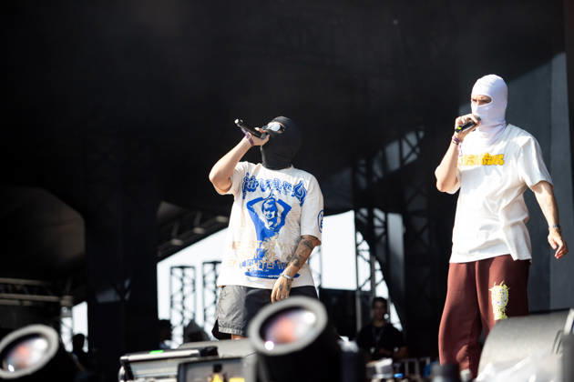 SaO PAULO, SP - 21.03.2026: LOLLAPALOOZA BRASIL 2026 - Show by the hip-hop duo FEBRE90S, formed by Puma PJL and SonoTWS, on the afternoon of this Saturday (21), second day of the Lollapalooza festival, held at the Interlagos racetrack in Sao Paulo, SP. x2909299x RodileixMorais