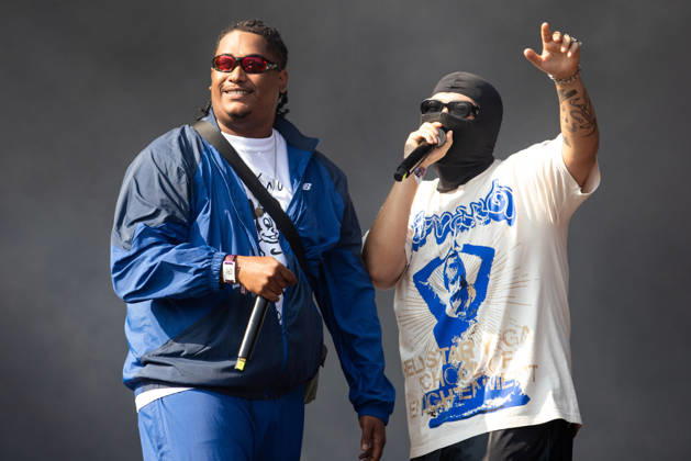 SaO PAULO, SP - 21.03.2026: LOLLAPALOOZA BRASIL 2026 - Show by the hip-hop duo FEBRE90S, formed by Puma PJL and SonoTWS, on the afternoon of this Saturday (21), second day of the Lollapalooza festival, held at the Interlagos racetrack in Sao Paulo, SP. x2909304x RodileixMorais