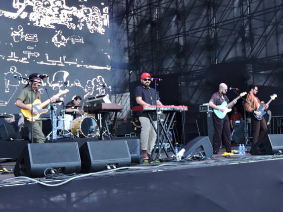 RECORD DATE NOT STATED I m going to Lollapalooza. Sao Paulo (SP), 03 22 2026 - Culture Music Shows - The rock band Papangu opens the day on the Flying Fish stage on the last day of Lollapalooza 2026 at the Interlagos racetrack in the south of Sao Paulo, this Sunday, March 22, 2026. (Foto: Leandro Chemalle Thenews2 imago images) I m going to Lollapalooza. Copyright: xLeandroxChemallex