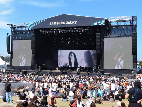 RECORD DATE NOT STATED ask for lollapalooza Sao Paulo (SP), 03 22 2026 - Culture Music Shows - Singer Nina Maia performs on the Samsung Galaxy stage on the last day of Lollapalooza 2026 at the Interlagos racetrack in the southern zone of Sao Paulo, this Sunday, March 22, 2026. (Foto: Leandro Chemalle Thenews2 imago images) ask for lollapalooza Copyright: xLeandroxChemallex