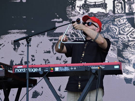 RECORD DATE NOT STATED I m going to Lollapalooza. Sao Paulo (SP), 03 22 2026 - Culture Music Shows - The rock band Papangu opens the day on the Flying Fish stage on the last day of Lollapalooza 2026 at the Interlagos racetrack in the south of Sao Paulo, this Sunday, March 22, 2026. (Foto: Leandro Chemalle Thenews2 imago images) I m going to Lollapalooza. Copyright: xLeandroxChemallex