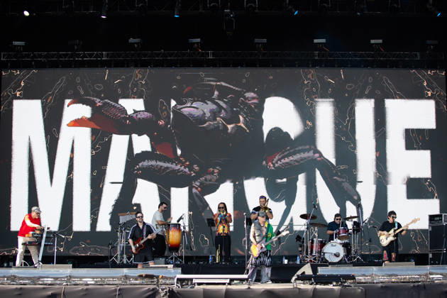 SaO PAULO, SP - 22.03.2026: LOLLAPALOOZA BRASIL 2026 - Show by the Pernambuco band Mundo Livre S A on the afternoon of this Sunday (22), the last day of the Lollapalooza festival, held at the Interlagos racetrack in Sao Paulo, SP. x2910016x RodileixMorais