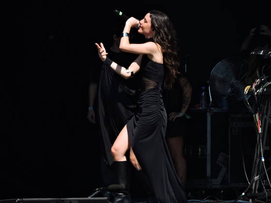 RECORD DATE NOT STATED ask for lollapalooza Sao Paulo (SP), 03 22 2026 - Culture Music Shows - Singer Nina Maia performs on the Samsung Galaxy stage on the last day of Lollapalooza 2026 at the Interlagos racetrack in the southern zone of Sao Paulo, this Sunday, March 22, 2026. (Foto: Leandro Chemalle Thenews2 imago images) ask for lollapalooza Copyright: xLeandroxChemallex