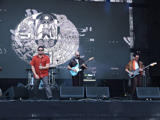 RECORD DATE NOT STATED I m going to Lollapalooza. Sao Paulo (SP), 03 22 2026 - Culture Music Shows - The rock band Papangu opens the day on the Flying Fish stage on the last day of Lollapalooza 2026 at the Interlagos racetrack in the south of Sao Paulo, this Sunday, March 22, 2026. (Foto: Leandro Chemalle Thenews2 imago images) I m going to Lollapalooza. Copyright: xLeandroxChemallex