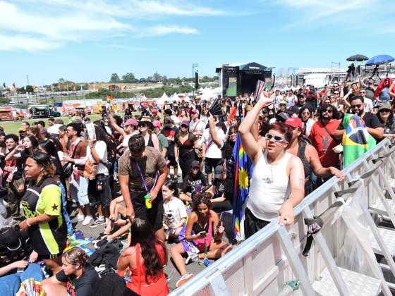 RECORD DATE NOT STATED I m going to Lollapalooza. Sao Paulo (SP), 03 22 2026 - Culture Music Shows - The rock band Papangu opens the day on the Flying Fish stage on the last day of Lollapalooza 2026 at the Interlagos racetrack in the south of Sao Paulo, this Sunday, March 22, 2026. (Foto: Leandro Chemalle Thenews2 imago images) I m going to Lollapalooza. Copyright: xLeandroxChemallex