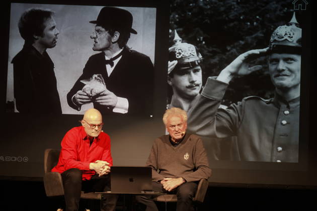 Sepp Maier auf Tour Tobias Bücklein und Sepp Maier bei der Sepp Maier Live Tour 2026 in der Karl-Diehl-Halle. Röthenbach an der Pegnitz, 23.03.2026 Röthenbach Nürnberger Land Karl Diehl-Halle Bayern D Copyright: xAgenturxWehnert R.Zichyx
