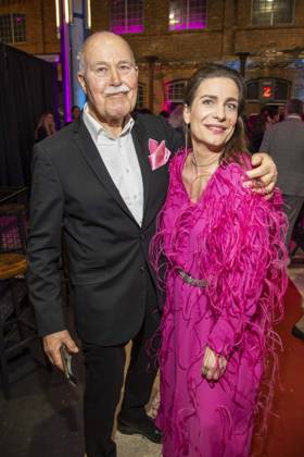 ABB HOERFILMPREIS Nadine Heidenreich mit Begleitung Mann zu Gast beim Deutschen Hoerfilmpreis 2026 im Colosseum Filmtheater Berlin am Dienstag den 24.03.2026 in Berlin Berlin Deutschland
