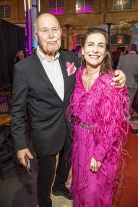 ABB HOERFILMPREIS Nadine Heidenreich mit Begleitung Mann zu Gast beim Deutschen Hoerfilmpreis 2026 im Colosseum Filmtheater Berlin am Dienstag den 24.03.2026 in Berlin Berlin Deutschland