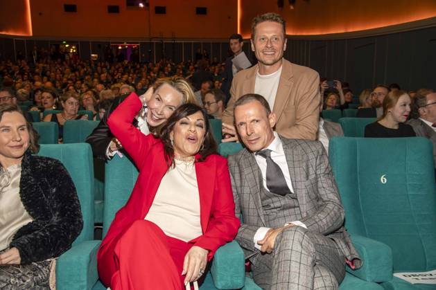 ABB HOERFILMPREIS Jette Foerster, Feo Aladag, Alice Brauner, Michael Zechbauer und Roman Knizka zu Gast beim Deutschen Hoerfilmpreis 2026 im Colosseum Filmtheater Berlin am Dienstag den 24.03.2026 in Berlin Berlin Deutschland