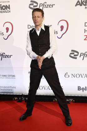 Alexander Scheer bei der Verleihung des 24. Deutschen Hörfilmpreises 2026 im Colosseum Filmtheater. Berlin, 24.03.2026