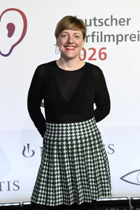 Pola Beck bei der Verleihung des 24. Deutschen Hörfilmpreises 2026 im Colosseum Filmtheater. Berlin, 24.03.2026