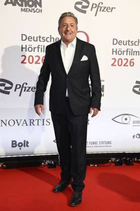 Gunnar Schellenberger bei der Verleihung des 24. Deutschen Hörfilmpreises 2026 im Colosseum Filmtheater. Berlin, 24.03.2026