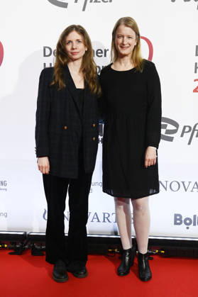 Ina Maria Jaich und Stephanie Stremler bei der Verleihung des 24. Deutschen Hörfilmpreises 2026 im Colosseum Filmtheater. Berlin, 24.03.2026