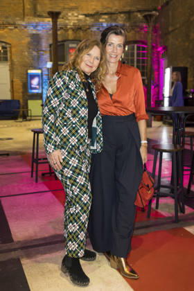 Deutscher Hörfilmpreis, Preisverleihung im Kino Colosseum, Berlin, 24.03.2026 Marion Kracht und Julia Bremermann vor der Preisverleihung zum Deutschen Hörfilmpreis im Berliner Kino Colosseum am 24.03.2026 Berlin Kino Collosseum Copyright: xBenxKriemannx