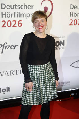 Pola Beck bei der Verleihung des 24. Deutschen Hörfilmpreises 2026 im Colosseum Filmtheater. Berlin, 24.03.2026