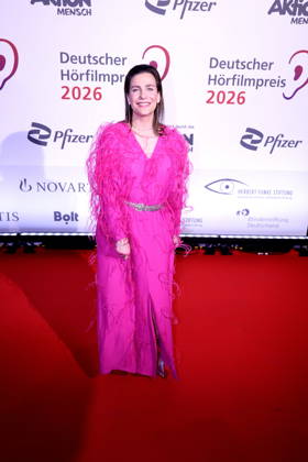 Nadine Heidenreich bei der Verleihung des 24. Deutschen Hörfilmpreises 2026 im Colosseum Filmtheater. Berlin, 24.03.2026 Copyright: xRenexduxVinagex